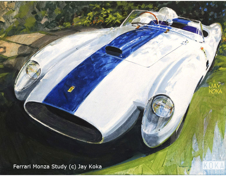 Ferrari Monza Study 2022,  by Jay Koka