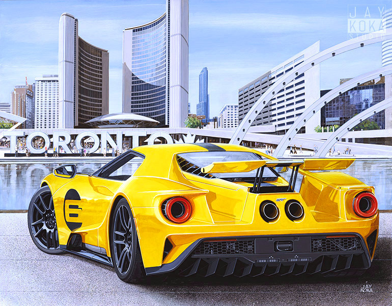 Ford GT 2nd Generation in Toronto (at Nathan Phillips Square) by Jay Koka