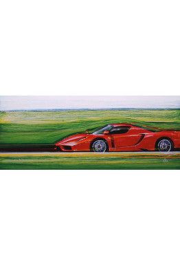 Rare Giclee: Color of Speed No10 Remarqued