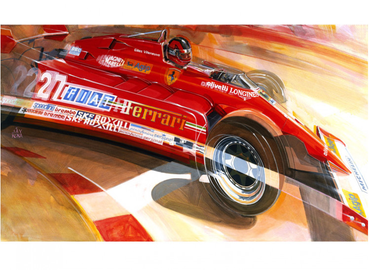 Color Proof: Ferrari Club of America 2022 - Villeneuve