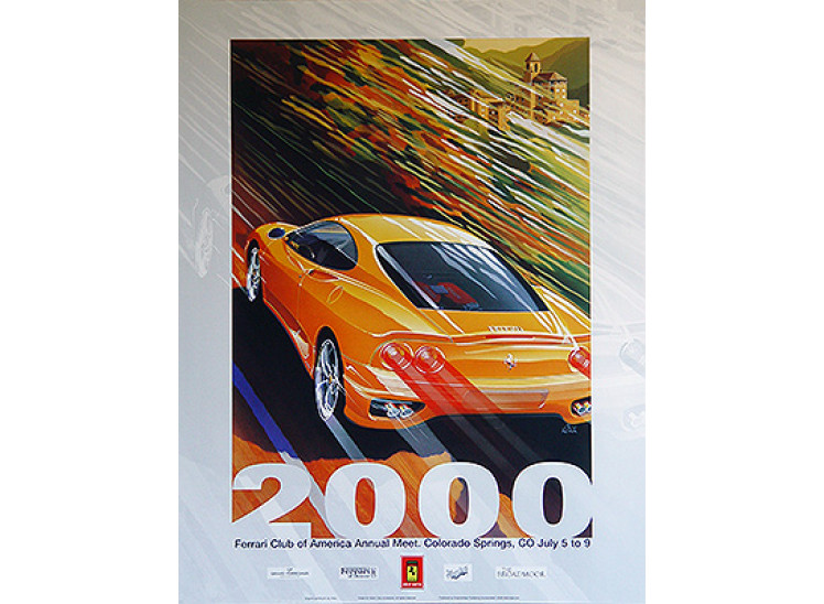 POSTER:  Ferrari Club of America 2000
