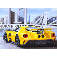 Canvas: Ford GT 2nd Generation in Toronto