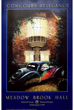 POSTER:  Meadow Brook Concours 1992