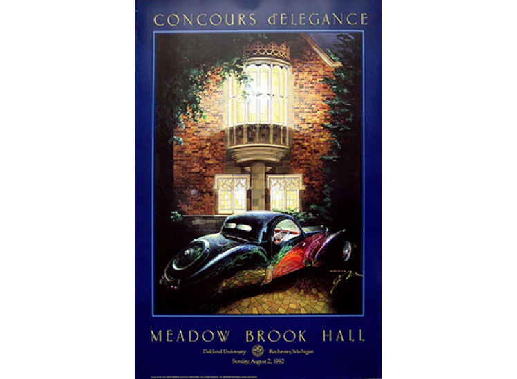 POSTER:  Meadow Brook Concours 1992