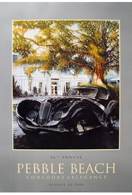 POSTER:  Pebble Beach Concours 2006