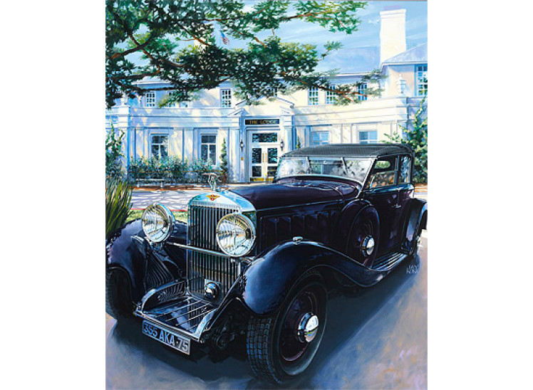 POSTER:  Pebble Beach Concours 2012