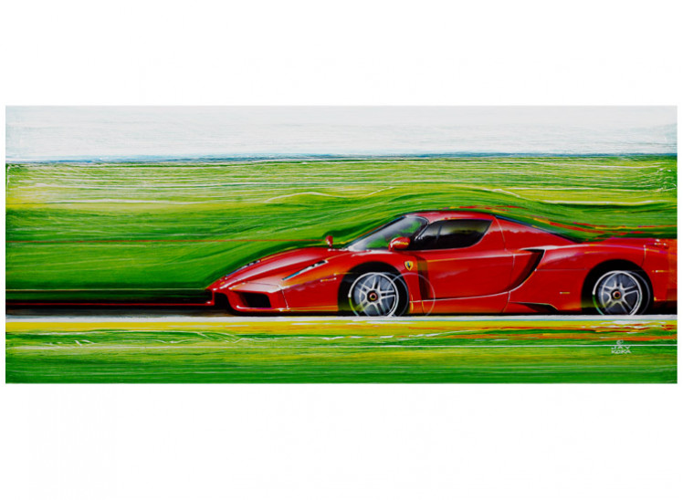 Giclee: Color of Speed 10