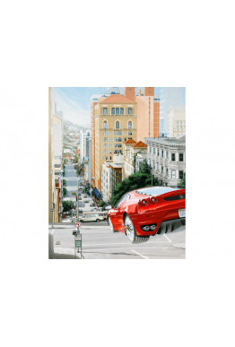 Giclee: Streets of San Francisco No1