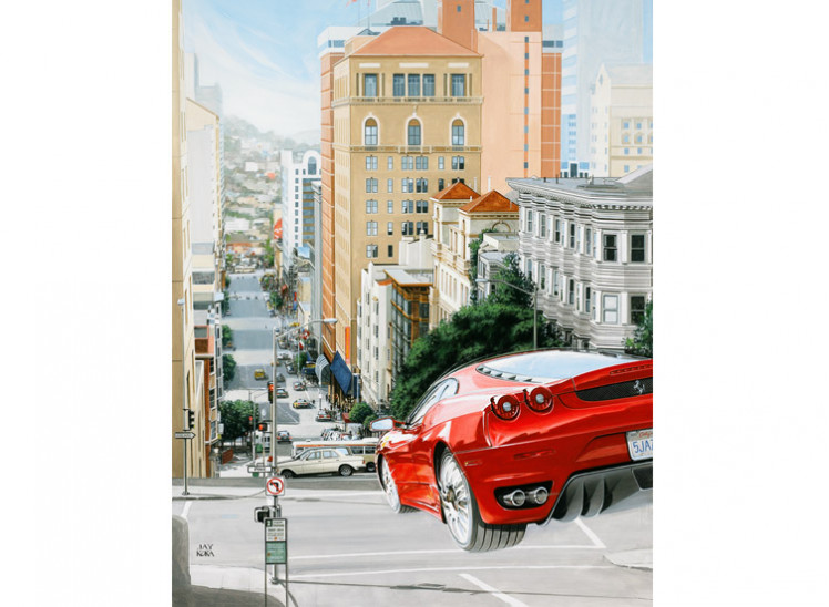 Giclee: Streets of San Francisco No1