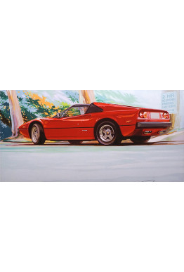 Rare Giclee: Reserved Parking Remarqued